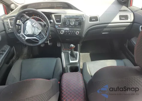 2013 Honda Civic Si из США, поврежденный, VIN 2HGFB6E53DH702697